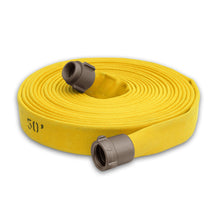 2" Single Jacket Fire Hose Threaded Fittings Yellow