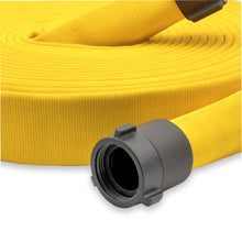 3" Double Jacket Fire Hose Threaded Fittings Yellow