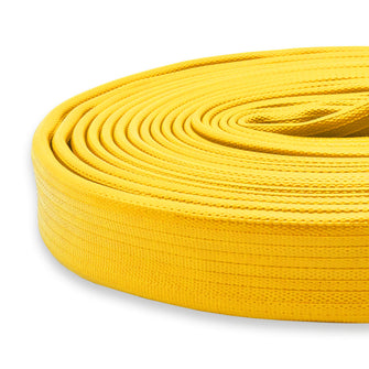 5" Rubber Fire Hose Uncoupled Yellow