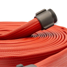 2-1/2" Rubber Fire Hose Threaded Fittings Red